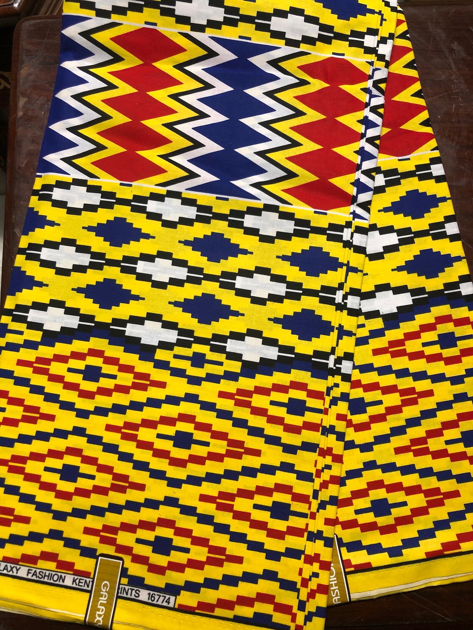 3 Yards Kente Fabric Ghana Kente Ankara Fabric African Etsy