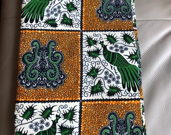 3 Yards Ankara Fabric, African Print Fabric, Ghana Fabric, Nigeria Fabric , Craft Fabric