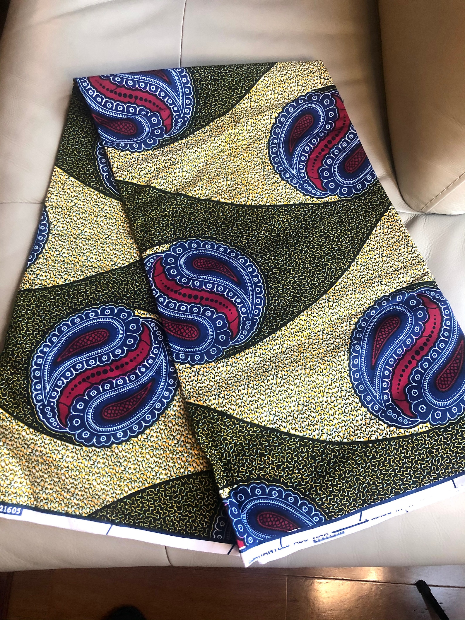 African Fabric per Yard, Kente, Ghana Fabric, Nigeria Fabric, Material