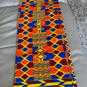 Kente Fabric per yard, Ankara Fabric, African Print Fabric, Ghana Fabric, Nigeria Fabric, Kente Dress