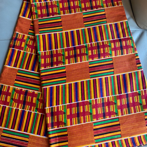 Kente Fabric per yard, African Fabric per Yard , Ankara fabric, Ghana Kente, Ghana Fabric, Nigeria Fabric