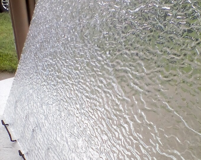 Youghiogheny Clear Ripple - Transparent Clear Heavy Ripple Texture ...