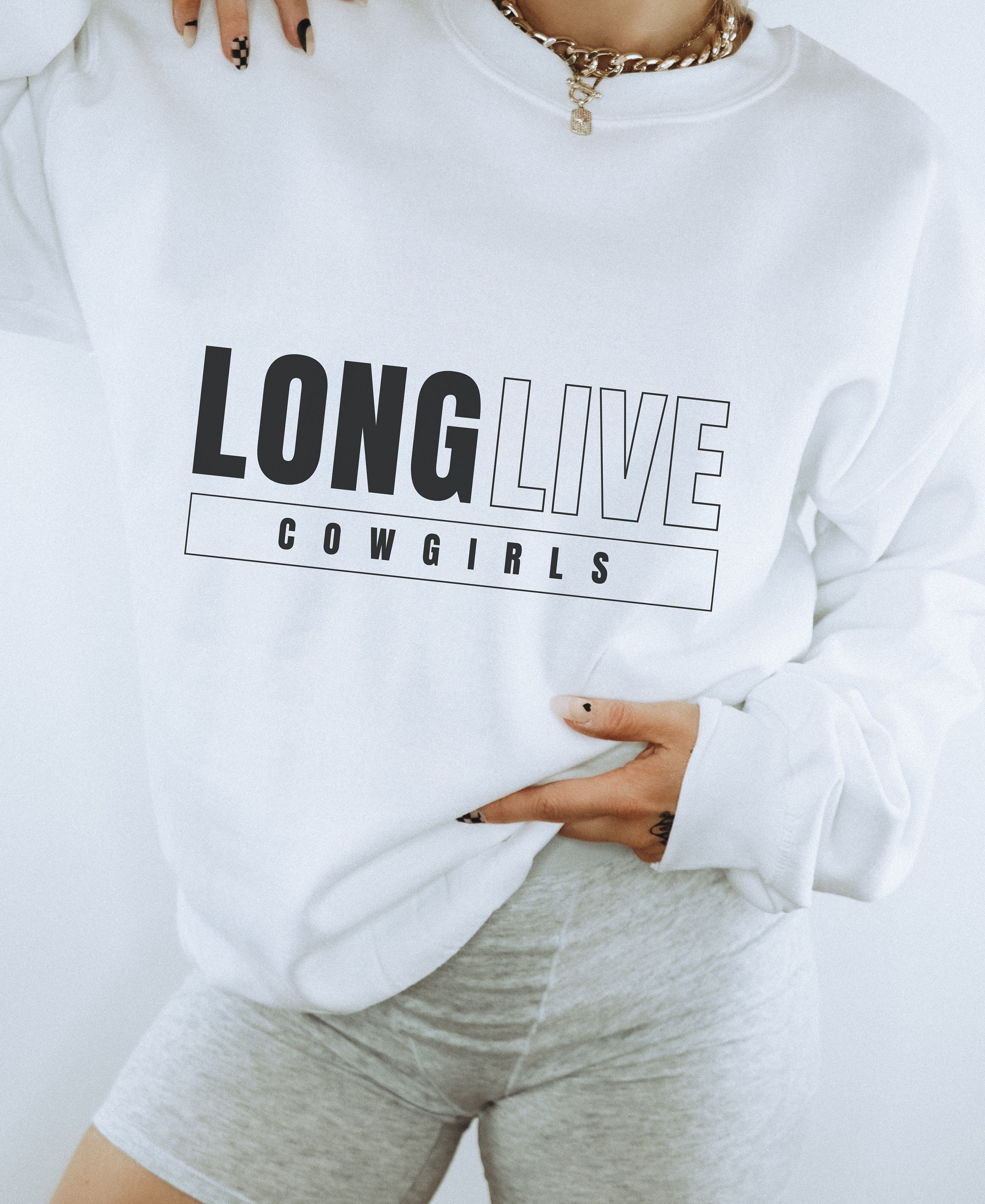 Long Live Western Tee - Pink