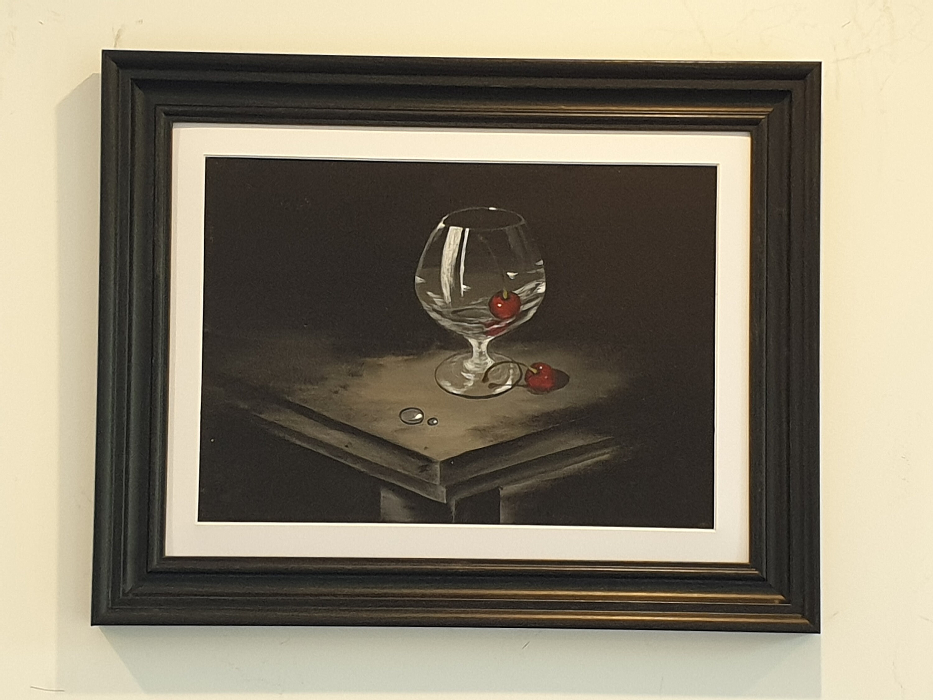 Wine Glass _ Original Canvas Painting - Etsy