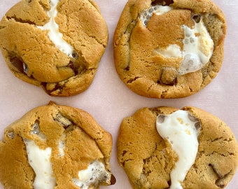 Gourmet S’more’s cookies - 8 piece - individually wrapped cookie box