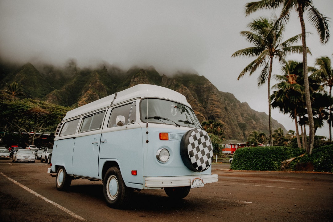 sho watanabe aloha vw bus 渡辺将 グリーンルームハワイ 1967 VW Bus Driving in Wailea Maui Hawaii 🌴 Classic Volkswagen