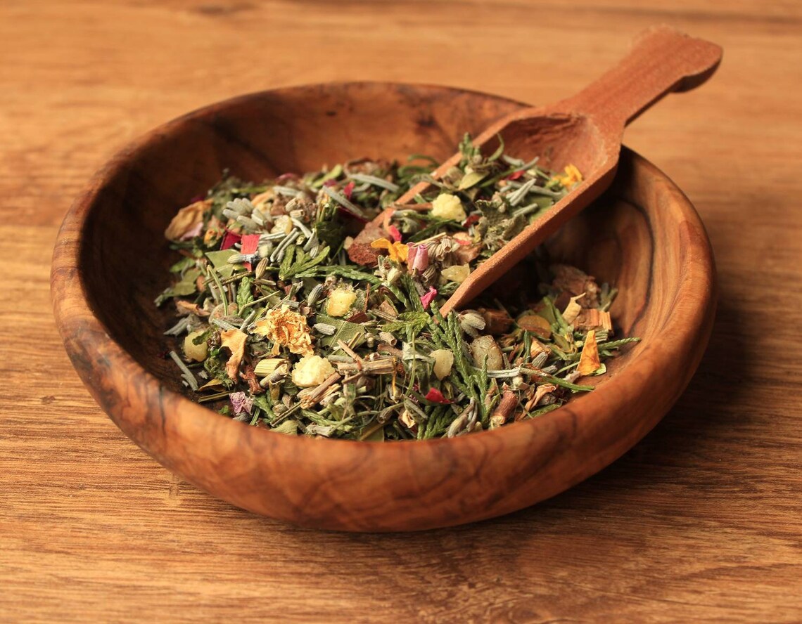 Botanical Incense Blend. Loose Herbal Incense. 100 Homegrown Etsy