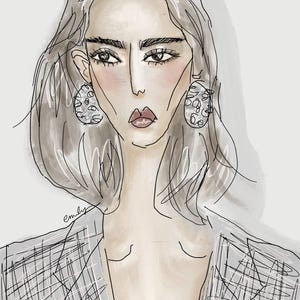 Digital fashion illustration
