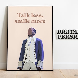 Hamilton lyrics talk less smile more new arrivals