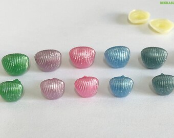 30PCs 13mm/15mm Fashion Colourful Plastic Safety Craft Nose with Washer - 6 colours option