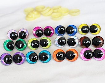 wholesale(100pcs/lot) 5-20mm Brown color Plastic safety eyes for toys  Multicolor plush animal eye - Price history & Review, AliExpress Seller -  corn flower Official Store