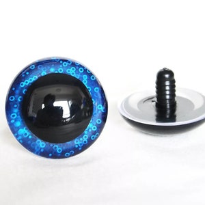2個 - サイズ: 30-40-50-60 mm ビッグサイズ カラーセーフティアイ ワッシャー付き [1ペア] - 10色オプション