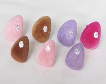 10PCs--Size 26mm/30mm Triangle Safety Nose with Washer--5 colors