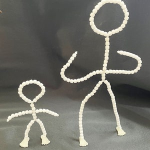 1PC 20cm 40cm Doll Toy Figure Skeleton Joint--with/without foot [diameter 9.5mm] #DIY stuffed plushies doll animal movable skeleton joint