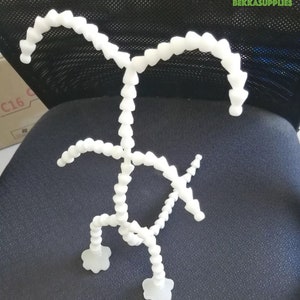 Plastic Doll Armature 1 ft Coil, 1' x 1/8'' Diameter, White, Craft Supplies, Doll Making Supplies from Factory Direct Craft