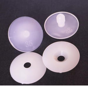 30sets 15-60mm DIY doll toy craft white joints #DIY Doll Toy Animal Craft #Bear making plastic joint