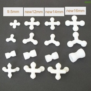 Spielzeug-Skelett Gelenk Mischen Kreuz--Y--Form Gelenk Stecker passen für 9,5 mm neue12mm neue14mm neue16mm #DIY Puppenspielzeug Plüsch machen Material