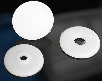 35 mm 50 Sets DIY Puppenspielzeug weiß Gelenke #DIY Puppenspielzeug Tier Handwerk #Bär Puppe Tiermachen Gelenke #Plüsch-Puppenspielzeug bewegliche Kunststoffgelenke