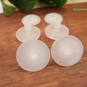 30sets Size 50mm 55mm 60mm DIY doll toy craft joint - white joints #DIY Doll Toy Animal Craft #Bear making joints