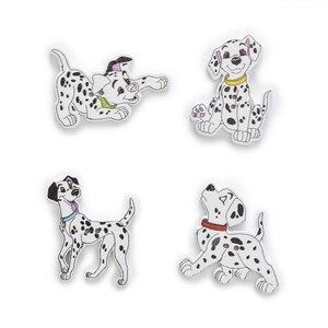 30PCs 28x20mm Dalmatian Dog Wood Button--2 Hole Wooden Button #DIY needlework/scrapbooking/crocheting/clothing/sewing craft