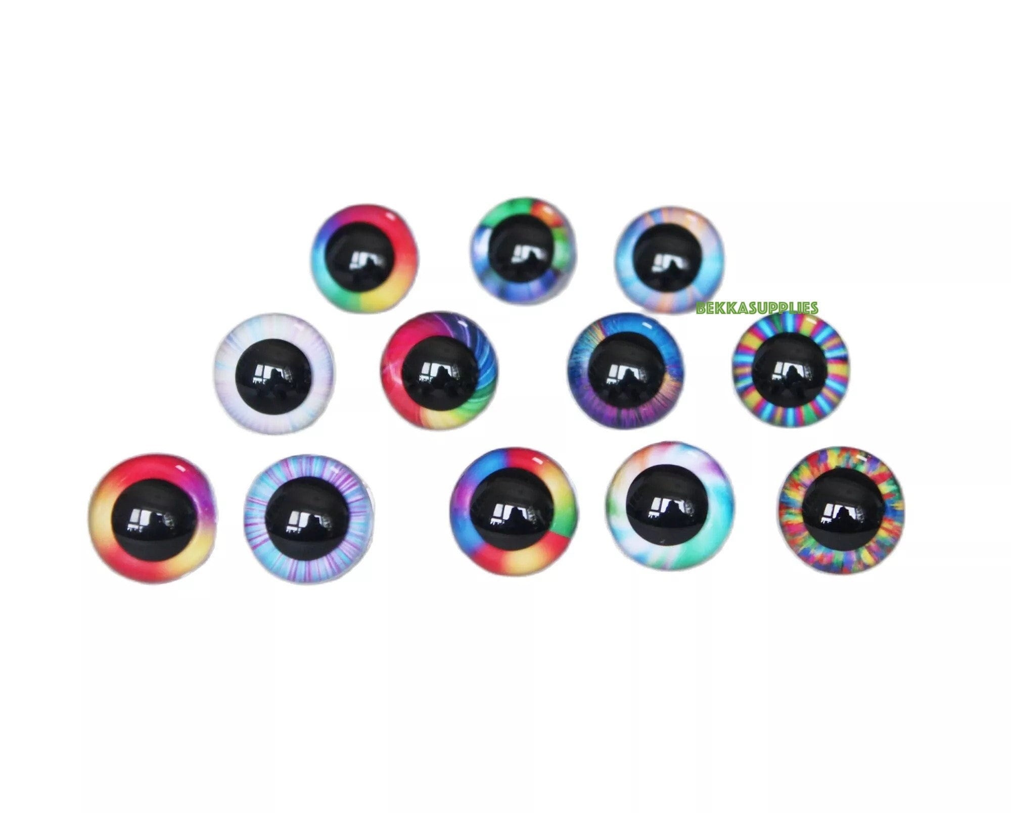 300pcs Occhi Sicurezza Per Pupazzi - 5 Misure Diverse Per Amigurumi E Peluche Fai Da Te - Foto 7