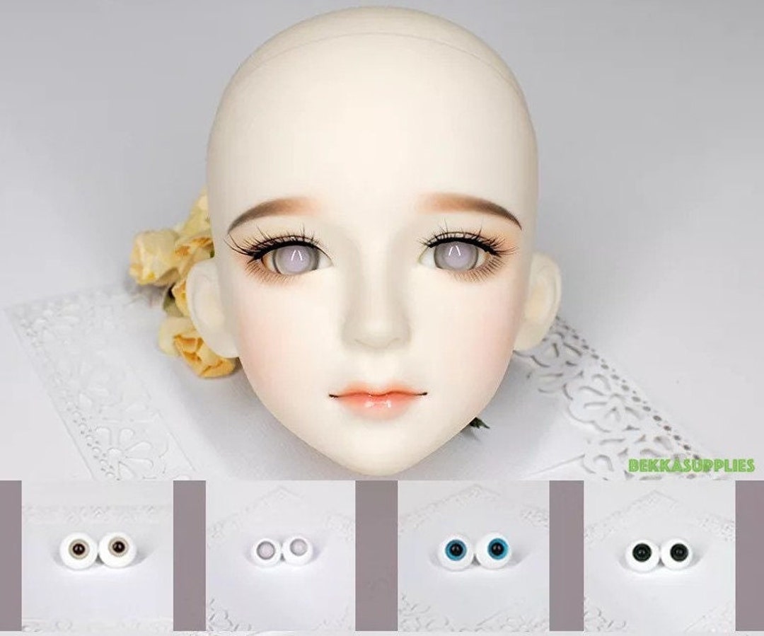 10mm / 14mm 1 Pair BJD Glass Doll Eyeball for Doll Making 12 Etsy
