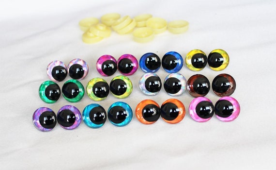 20PCS Funny Plastic Doll Safety Eyes Cute Stuffed Toys Animal Toy