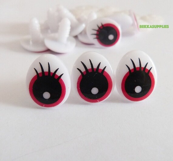 LOREC 90 Pièces Yeux Et Nez De Sécurité Pour Poupées Et Animaux Au Crochet - Kit Complet Avec Rondelles