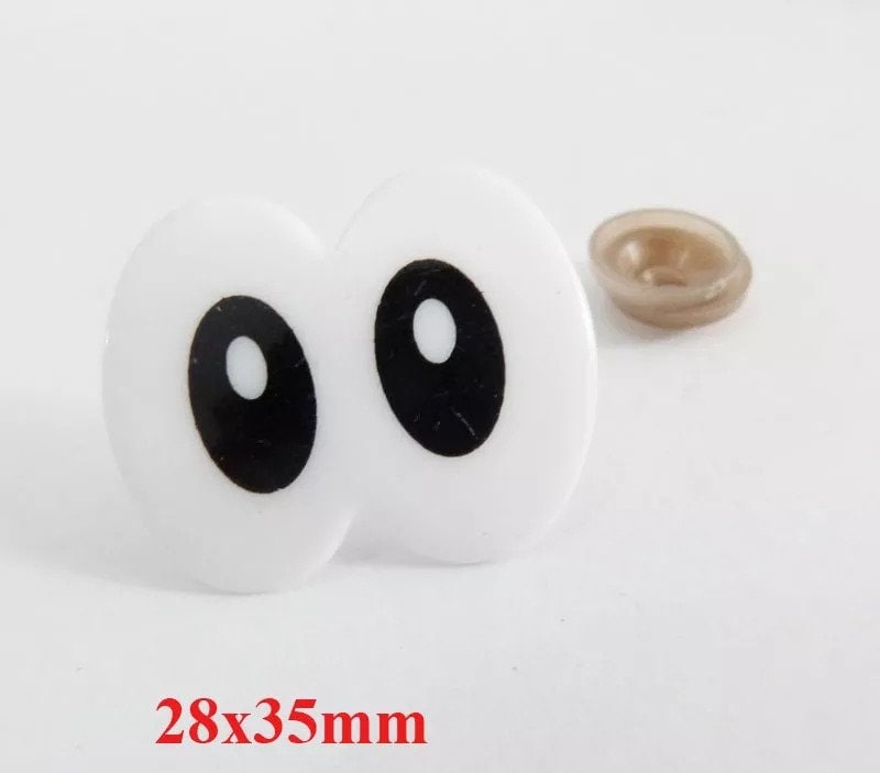 MUCUNNIA Occhi di Sicurezza 400pcs 6-12mm Plastica nera Occhi Amigurumi con Rondelle Occhi All'uncinetto per Amigurumi, Peluche e Peluche Animali Impagliati