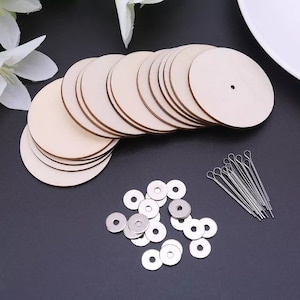 35-55mm - 10Sets Wood Joints for Bear Doll Plush making