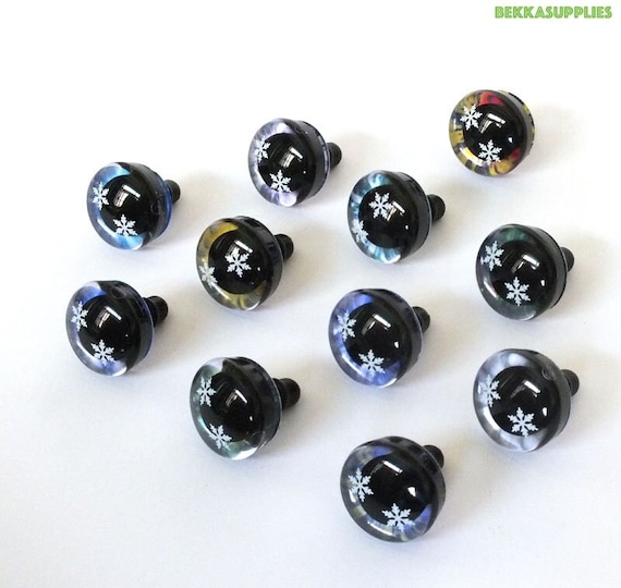 300pcs Occhi Sicurezza Per Pupazzi - 5 Misure Diverse Per Amigurumi E Peluche Fai Da Te - Foto 5