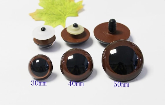 Occhi Di Sicurezza Glitterati Per Animali All'Uncinetto - 20 Pezzi, 12-20mm | Fai Da Te - Foto 4