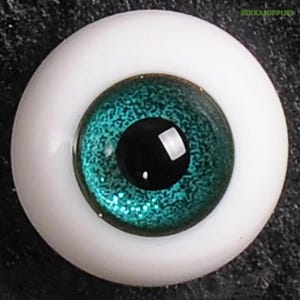 1 Pair 18mm 20mm 22mm Glass Eyeball BJD doll Reborn doll eyes in 5 colour style #DIY doll blue emerald coffee doll eyes making
