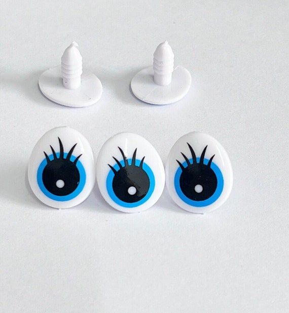 LOREC 90 Pièces Yeux & Nez De Sécurité 10-22 Mm - Kit Complet Pour Poupées Crochet, Peluches & Jouets DIY