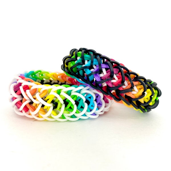 Rainbow Loom Bracelet Etsy