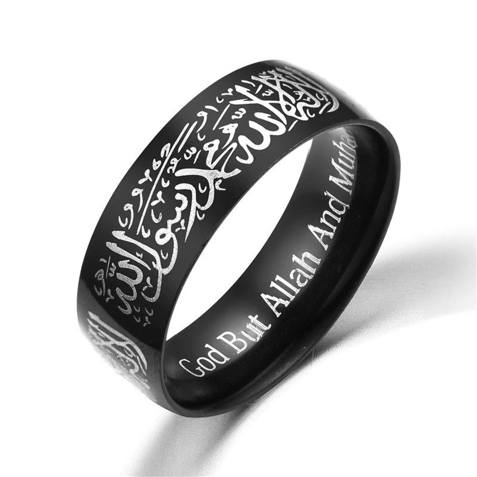 SHAHADA Ring Muslim Men Ring Allah Ring Islamic Ring Etsy Australia