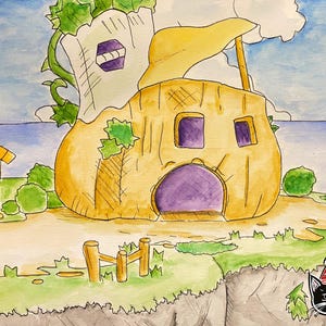 Ufficio postale di Pelliper - Stampa Pokemon Mystery Dungeon