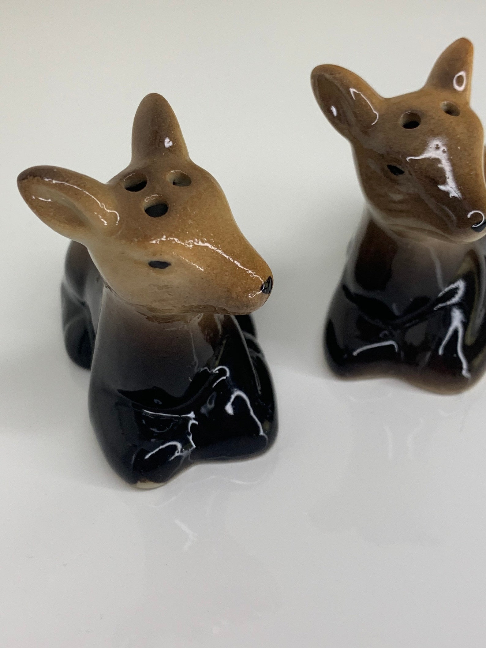 Vintage deer salt and pepper shaker Etsy Italia