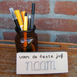 Bordenwisser, Gracias, Señorita, Maestro, Querido maestro, Mejor maestro, Egresado de la escuela, Despedida, Regalo, Personalización, Quema de madera, madera, regalo de despedida