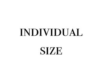 shipping and indiv size