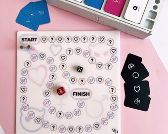 Couples board game, A board game for couples, kinky board games, sexy board games, best gift for couples.