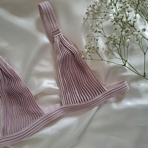 LA PERLA silk bralette