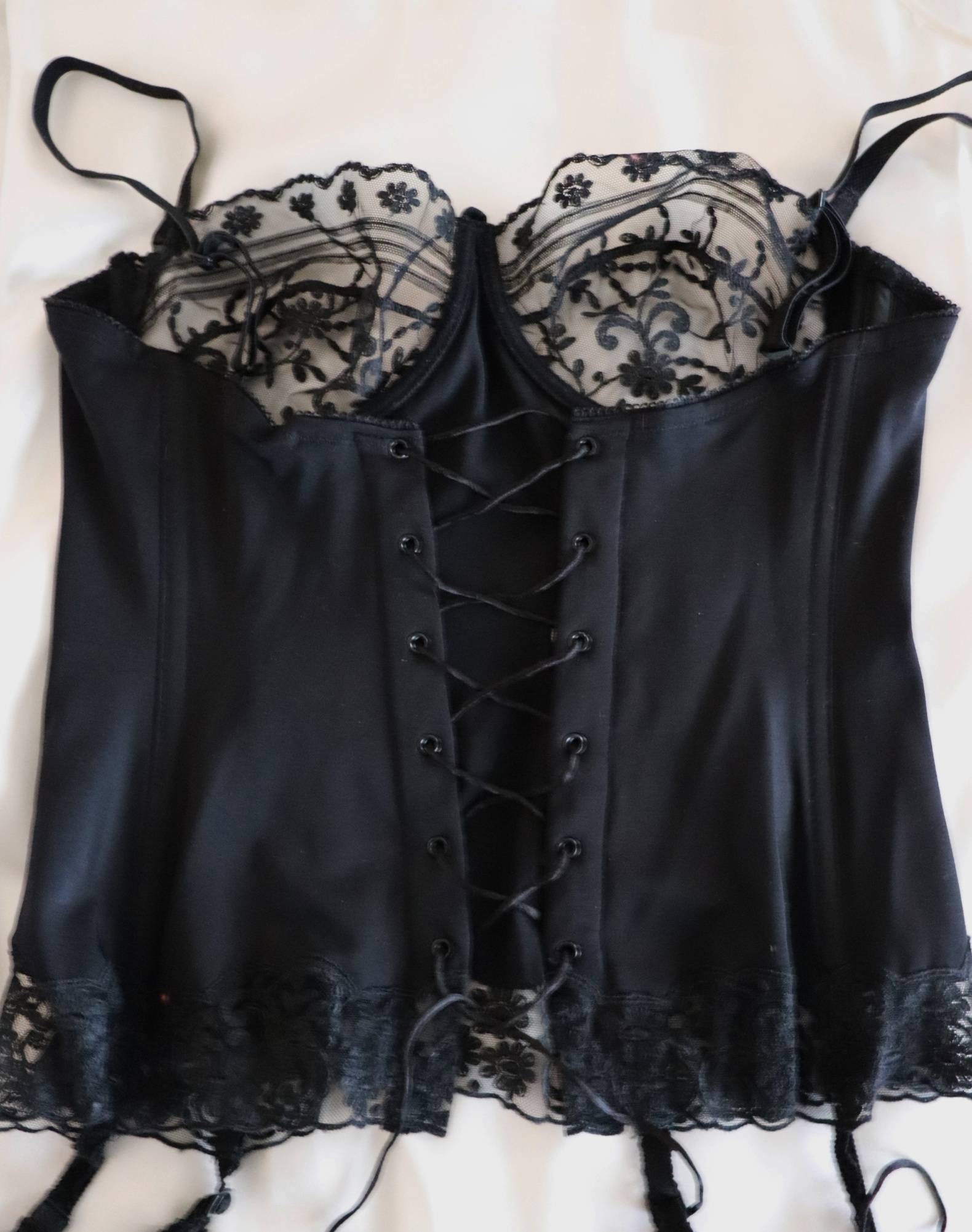 BUSTIER ERA NERO