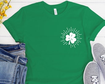 St. Patrick's Day Shirt, Shamrock Shirt, St. Patrick's Day Tee, Cute St Pattys Shirt, Luck of the Irish, Womens St Pattys Day Shirt