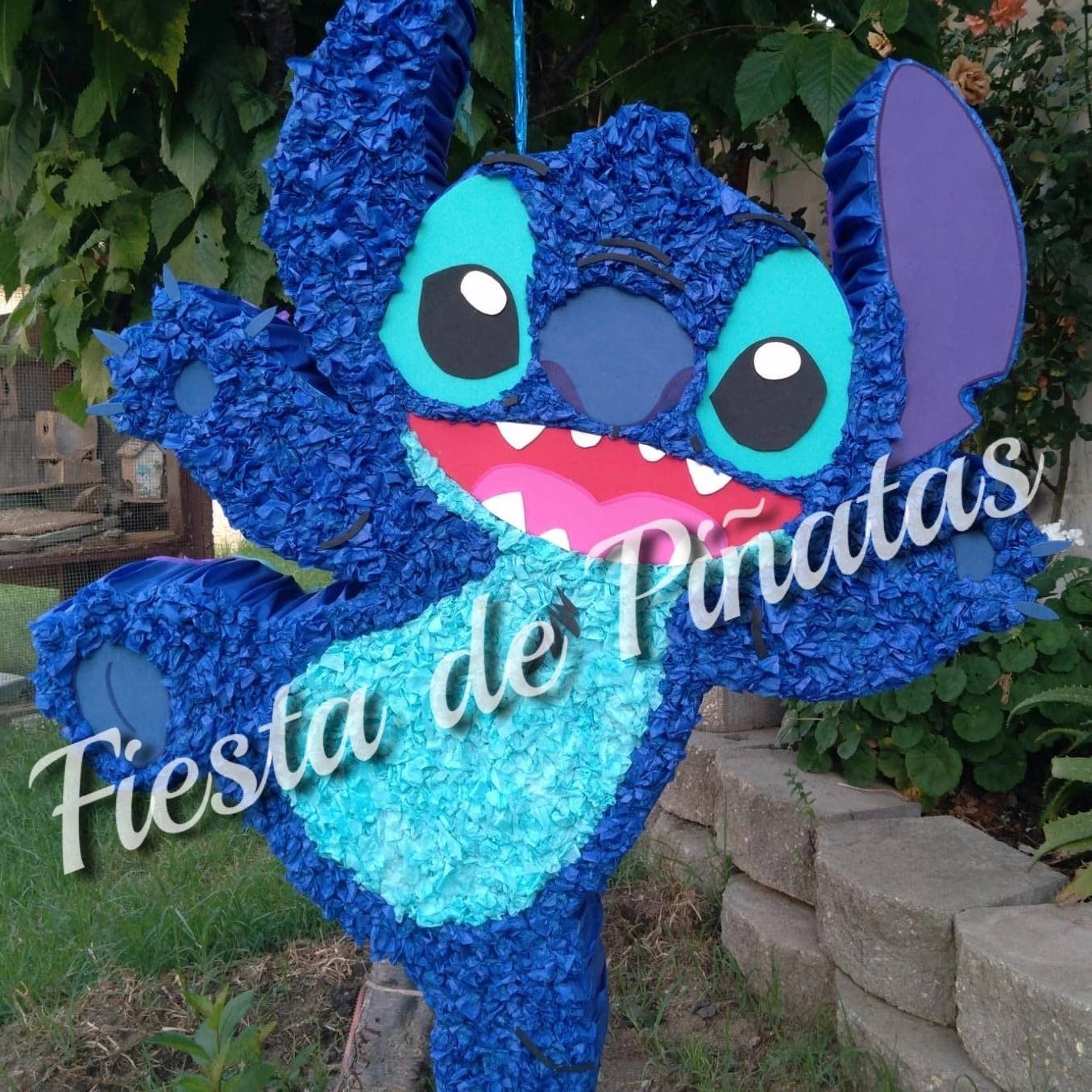 30 tall Stitch Piñata, lilo and stitch.