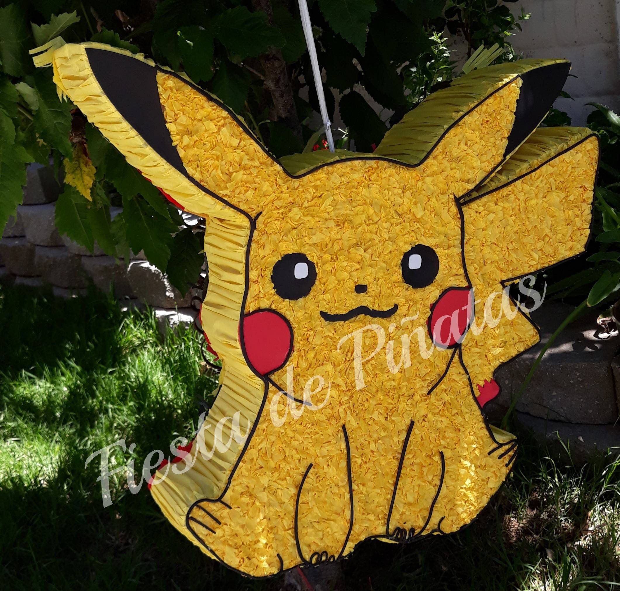 Pokemon Pikachu Piñata we Accept Custom Orders. Please Message Us for