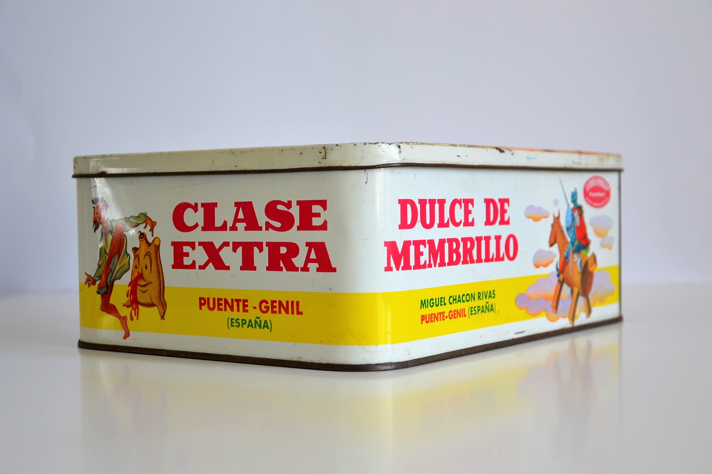 Don Quixote decor tin box Collectible can Don Quixote 197374s Etsy