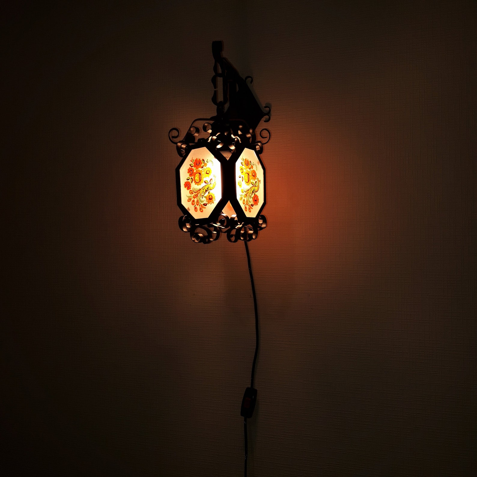 Wall lantern Plug in pendant light Accent lamp Etsy