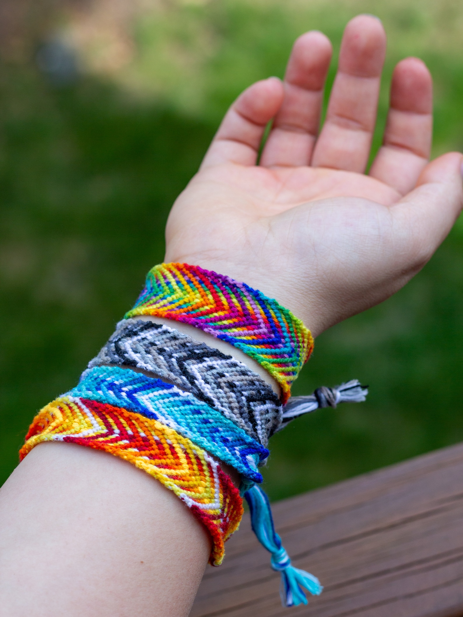 Fishbone Chevron Friendship Bracelet Etsy