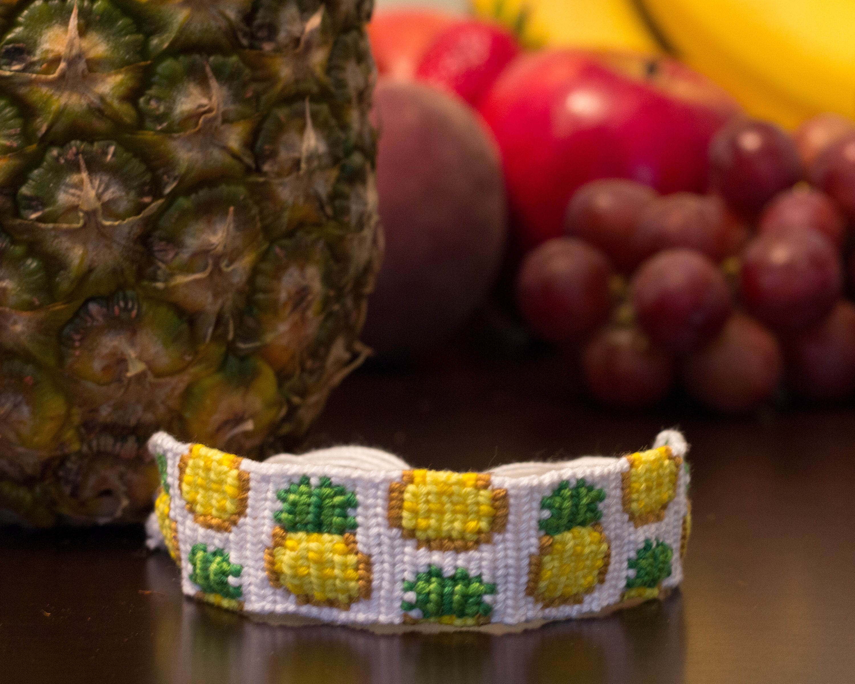 Pineapple string bracelet sale